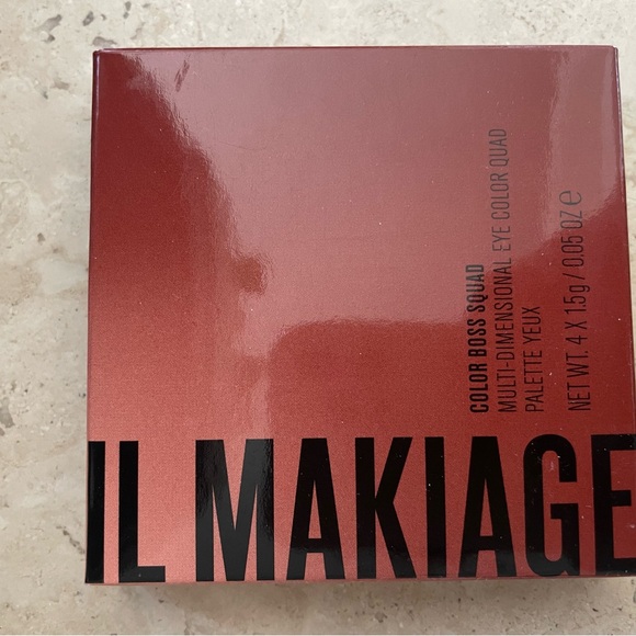 IL MAKIAGECOLOR BOSS SQUADMULTI-DIMENSIONAL EYE COLOR QUADPALETTE YEUX -NEW - Picture 2 of 3